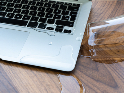 Liquied Damaged Mac Keyboard